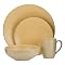 Paradiso 16-pc. Dinnerware Set - Yellow/ Cream