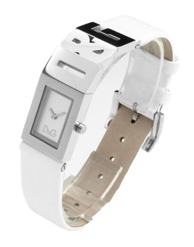 D&G Dolce&Gabbana Damenuhr 'Shout' DW0508 weisses Armband