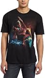 Liquid Blue Men's Jimi Hendrix Machine Gun Tee