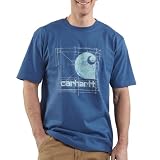 Carhartt Mens Tall Blueprint Short Sleeve T-Shirt