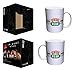 Friends Central Perk West Coffee Shop Logo TV Television Show Ceramic Boxed Gift Coffee (Tea, Cocoa) 11 Oz. Mug
