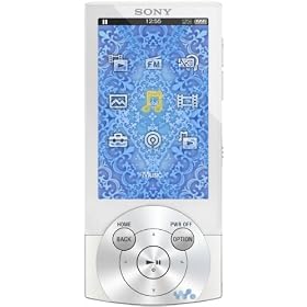 Sony NWZA845W.CEW 16GB A Series Walkman - White - 16GB MP3 Player with 2.8 inch OLED Screen