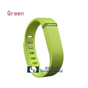 New Sleep Band Wireless Activity Wristband Tracker Bracelet For Fitbit Flex (Green)