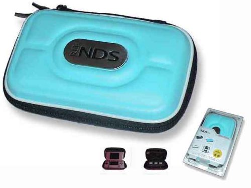 Childrens Toyshop  Toys : NINTENDO DS NDS LITE PEARL ICE BLUE CARRY CASE POUCH