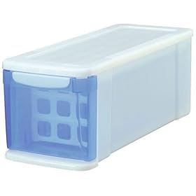 【クリックで詳細表示】かたづけベスト キャパティ ワンオンケース C45タイプ クリアブルー COC-C45CBN