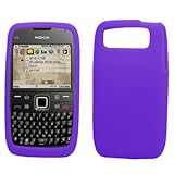 EMPIRE Purple Silicone Skin Case Cover for T-Mobile Nokia E73 Mode