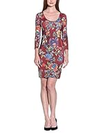 Just Cavalli Vestido (Granate / Multicolor)