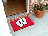 Univ of Wisconsin Script Starter 20x30 Floor Mat (Rug) - Wisconsin Badgers NCAA College Athletics