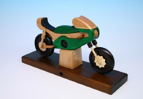 82-7 g smoked motorcycle racing machine Smoker Erzgebirge Seiffen Bike Chustom