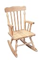 Gift Mark Child&iquest;s Colonial Rocking Chair, Natural