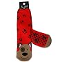 Tubular Dog Non-Skid Slipper Socks by K. Bell