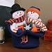 Detroit Tigers Snowmen Top Hat