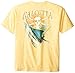 Calcutta Performance Short Sleeve Tee, Gold Fade with Sail Fish Logo