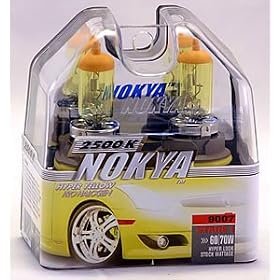 Nokya Hyper Yellow 9007 55/60W Light Bulbs