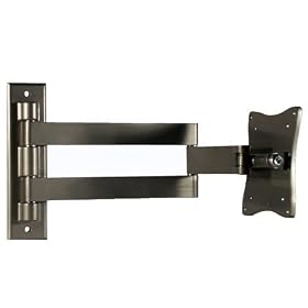VideoSecu CE9 swing tilting arm wall mount for most 10 to 27 TV LCD monitor computer and... by VideoSecu