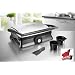 TV Das Original 02302 Maxxcuisine Turbogrill-, Kontakt- und Tischgrill