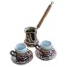 Turkish Coffee World TCW-0012AM Turkish Coffee Set for Two