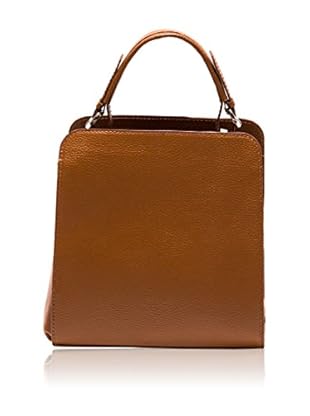 Anna Luchini Bolso asa de mano (Marrón)