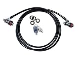 PC Guardian Ezolution Duo 2940-90 - Security cable lock - black - 6 ft