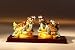 Bonsai Boy's Two Dragon Turtle Miniature Figurines<br>5.0"x2.5"
