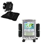 Gomadic for the PalmOne palm m515 - PalmOne m515 Car Bean Bag Dash & Windshield Holder - Gomadic Brand