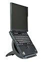 3M Vertical Notebook Stand, Ergonomic, 3 Inch Vertical Adjustment, Black