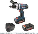Bosch 38636-01 36-Volt Litheon Drill/Driver with Two Compact Batteries