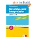 Training intensiv Textanalyse und Interpretation Deutsch: Gymnasium Oberstufe
