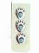 Money-clip Navajo With/3 Sterling-silver Mini Bear Paw with Genuine Turquoise