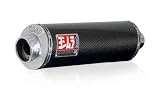 New Genuine Yoshimura Exhaust / RS-3 Stainless/Carbon Slip-On / ROAD - KAWASAKI - ZX-6R - 2004 / Purchase Any Yoshimura Product From World of Powersports and Receive a Free Powersports T-Shirt / Pt # 1461252