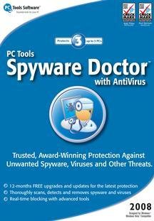 SPYWARE DOCTOR WITH ANTIVIRUS 2008