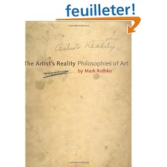 The Artist's Reality: Philosophies Of Art
