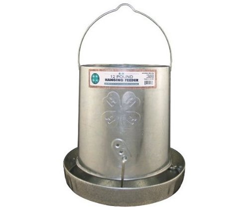 Harris Farms 4217 Hanging Metal Poultry Feeder, 12-Pound