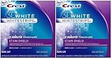 Crest 3D White Whitestrips 5 Minute Touch-Ups With Stain Shield-28 ct, 2 ct (Quantity of 1)