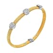 14K Yellow Gold Diamond Bracelet - 0.60 Ct.