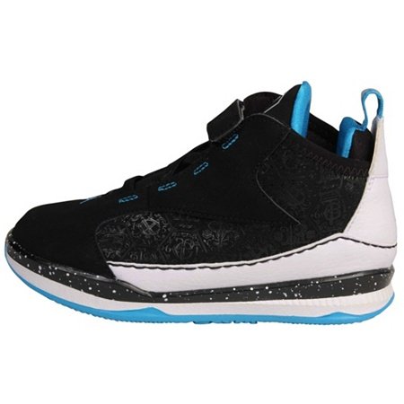 Jordan Air Nike CP3.III Toddler Shoes Black/White/Blue (NIB No Lid)-4C
