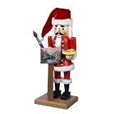 Kurt Adler TK0235 Wooden Thomas Kinkade Nutcracker, 15-Inch