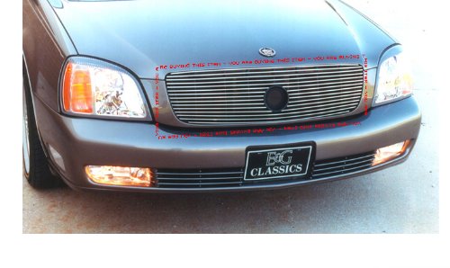CADILLAC DEVILLE 2000-2005 BILLET CHROME UPPER GRILLE GRILL
