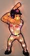 20" MLB Boston Red Sox Lighted Window Baseball Player #2699