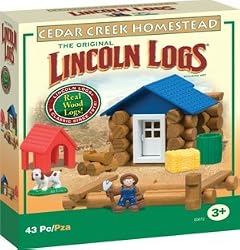 LINCOLN LOGS CEDAR CREEK HOMESTEAD
