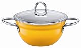 Silit 2-1/2-Quart Cook N Serve with Lid, Crazy Yellow
