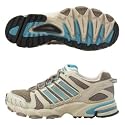 adidas Women's Response Trail Running Shoe,Wine/Bone/Sky,10 M