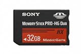 Sony Media 32 GB MS PRO-HG DUO HX High Speed Memory Card (MSHX32B/M)