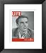 Actor Montgomery Clift, December 6, 1948 Framed Art Poster Print by Bob Landry, 20x23