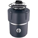 In-Sink-Erator COVERCNTR Evolution Garbage Disposal Garbage Disposal - Black / Stainless