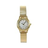 DeCave 010193146 - Montre Femme Plaqu&eacute; Or 25 mm - Bracelet en Acier - Miyota 7T35 - 3 ATM