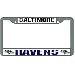 Baltimore Ravens NFL Chrome License Plate Frame