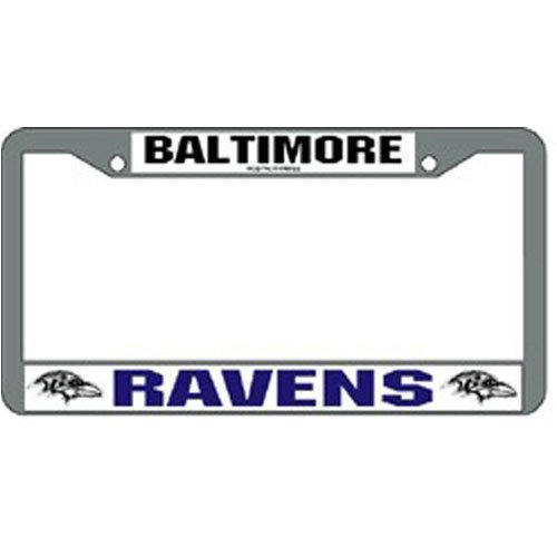 Baltimore Ravens NFL Chrome License Plate Frame