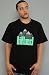 LRG The Lifted Hard Rock Tee in Black,T-shirts for Men