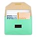 MacBook 12 inch Case Bag Swees Apple MacBook 12 inch Envelope Folio Bag PU Leather with Pockets Carrying Laptop Notebook Sleeve Bag for Apple New MacBook 12 inch with Retina for Girls, Mint Green